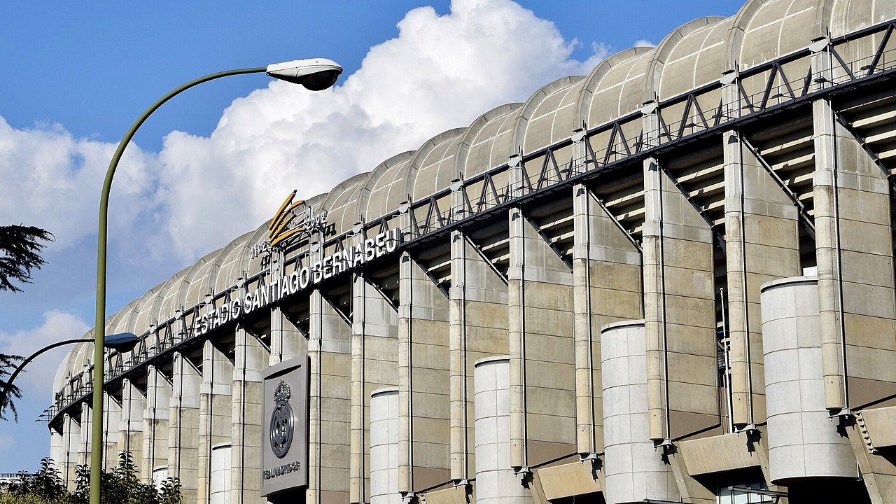 ملعب سانتياغو برنابيو معقل ريال مدريد في العاصمة الإسبانية
